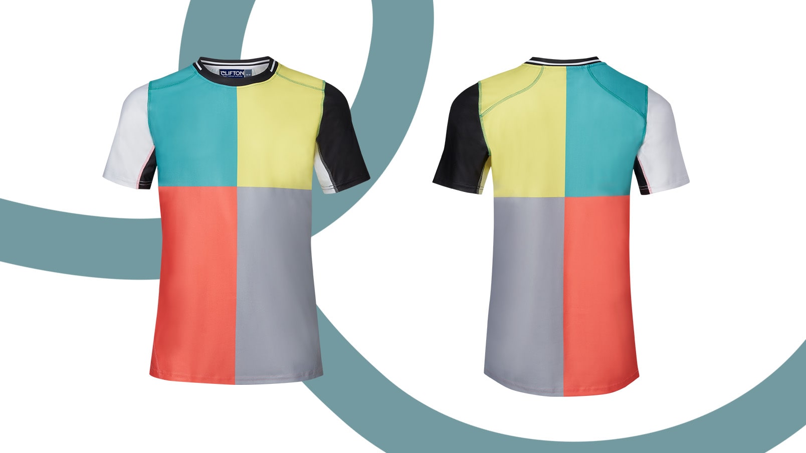 Camiseta de rugby personalizada Invicti de CLIFTON